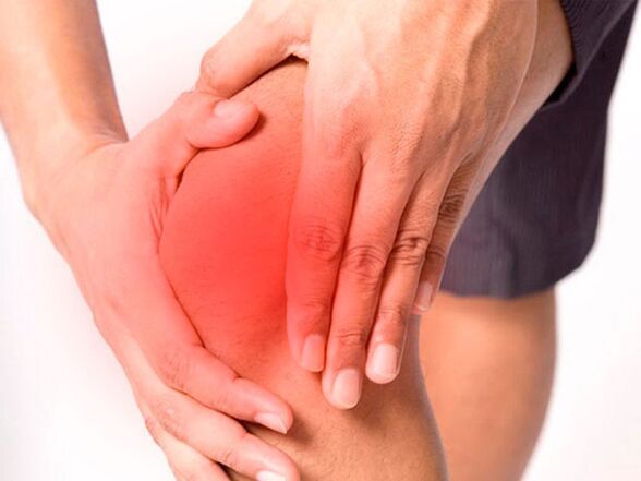 Knee pain due to arthritis