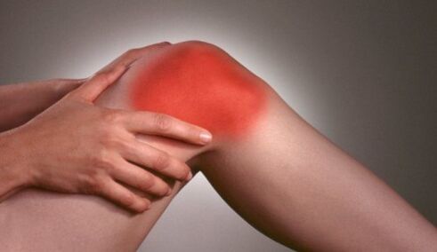 Knee pain due to arthritis